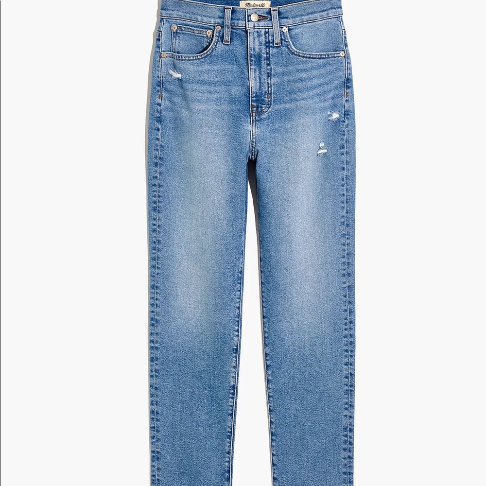 Madewell The Momjean in Harnett wash